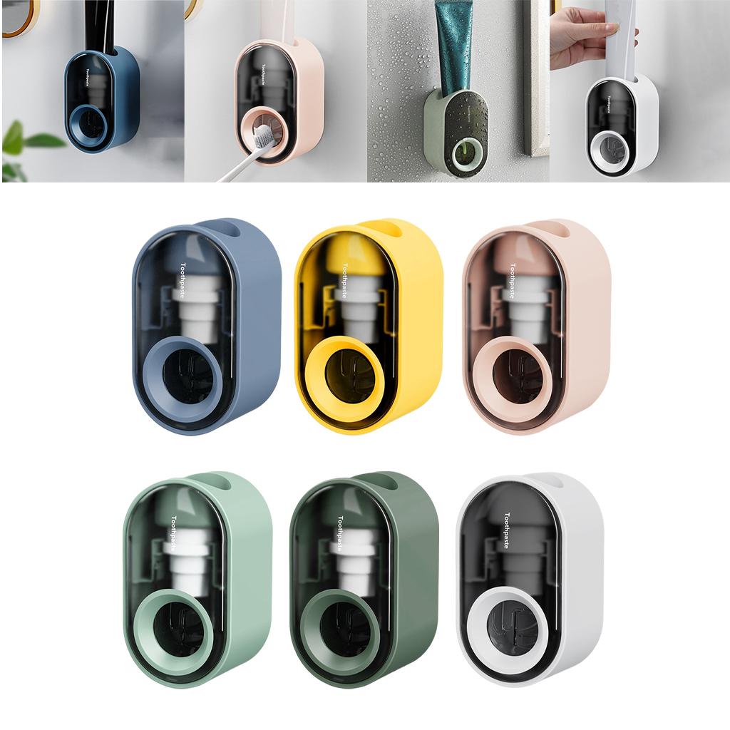 Automatic Toothpaste Dispenser Toothpaste Tool Hands Free for Bath Home Blue