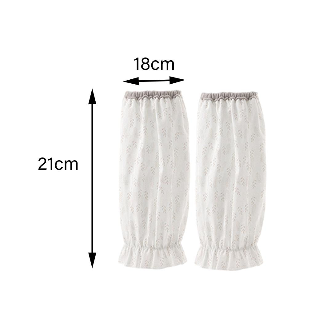 1 Pair Arm Covers Dirty Proof Waterproof Arm Sleeves for Kitchen Restaurant