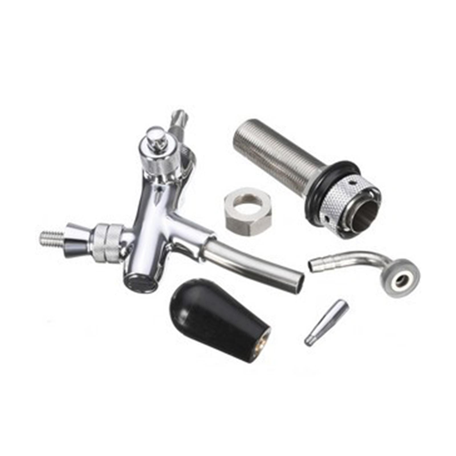Stainless Steel Beer Faucet Beer Keg Tap for Home Bar Beer Kegging Homebrew