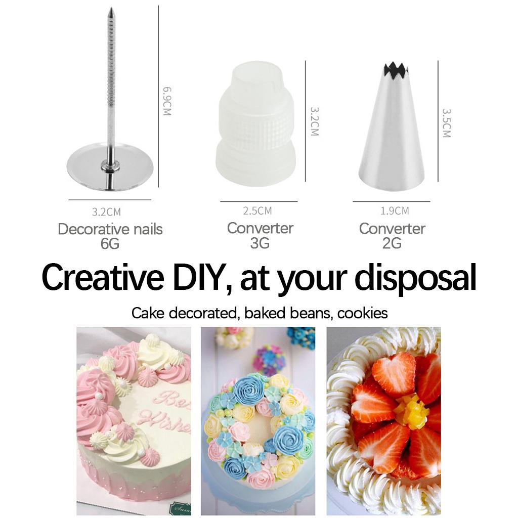 Set of 32 DIY Icing Piping Nozzles Set Cake Decorating Tools