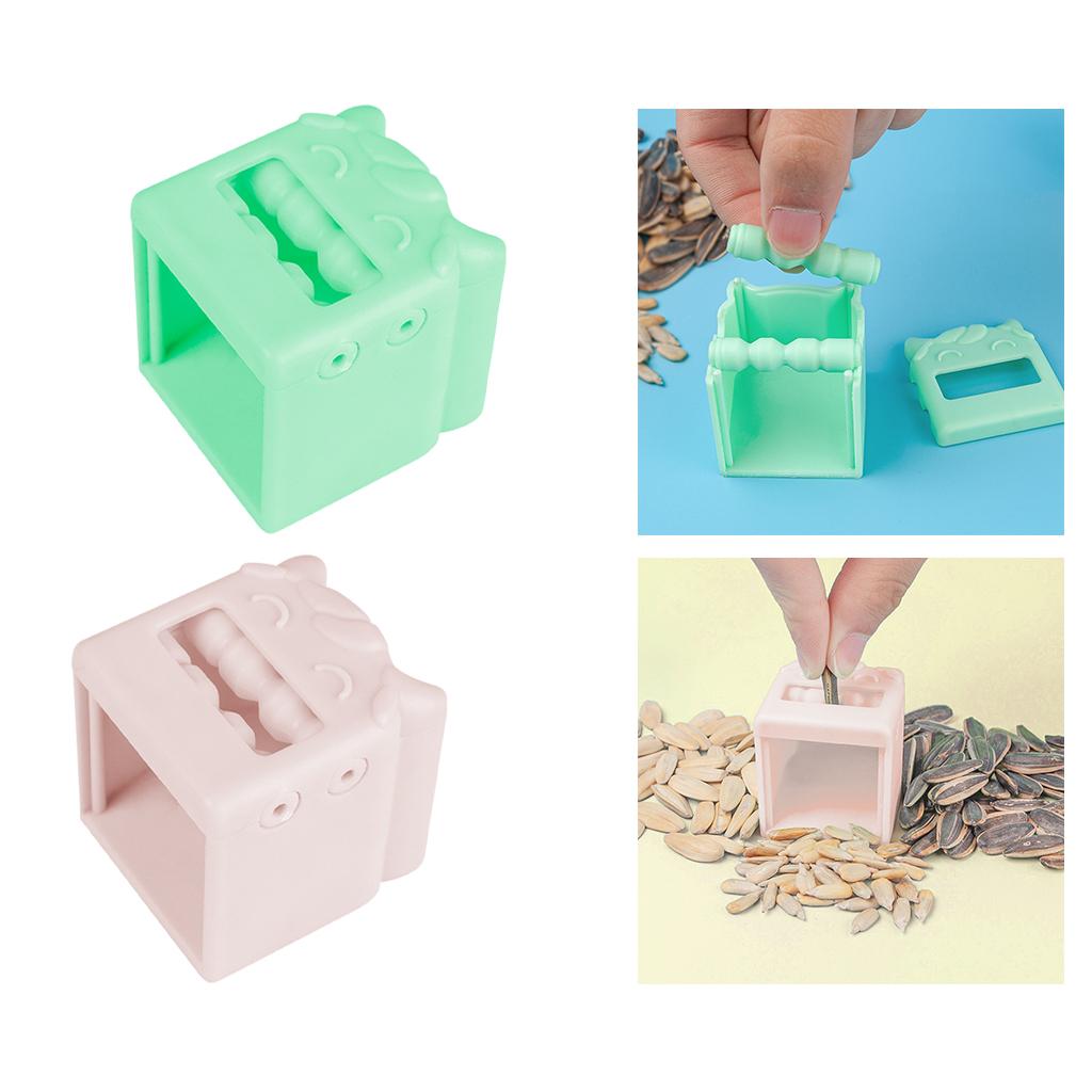 Sunflower Seeds Shelling Machine Artifact Household Kitchen Accessories Pink