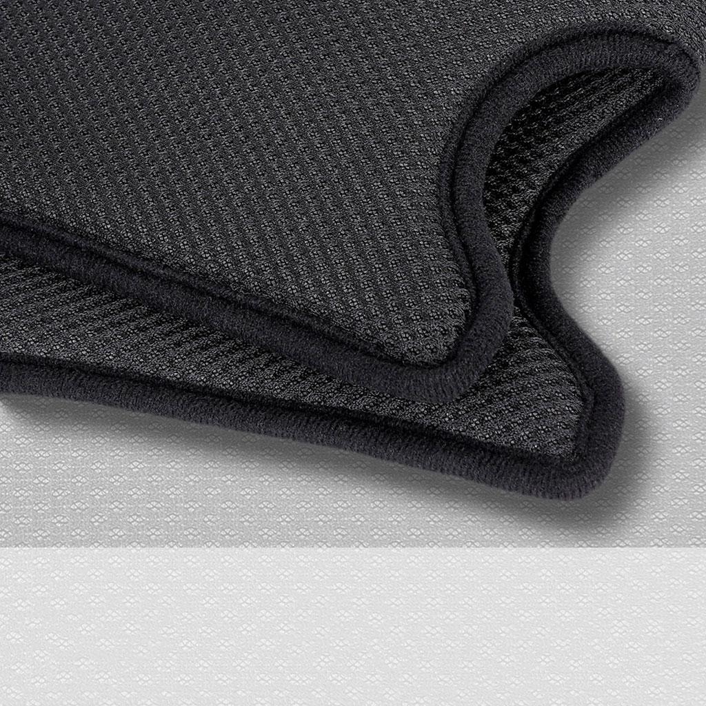 3 Pack Faucet Absorbent Mat Sink Absorbent Mat for Bathroom Countertop Black
