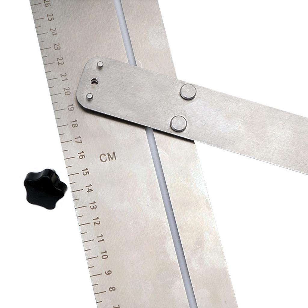Cake Scraper Fondant Cream Edge Smoother 12 inch Adjustable for Baking