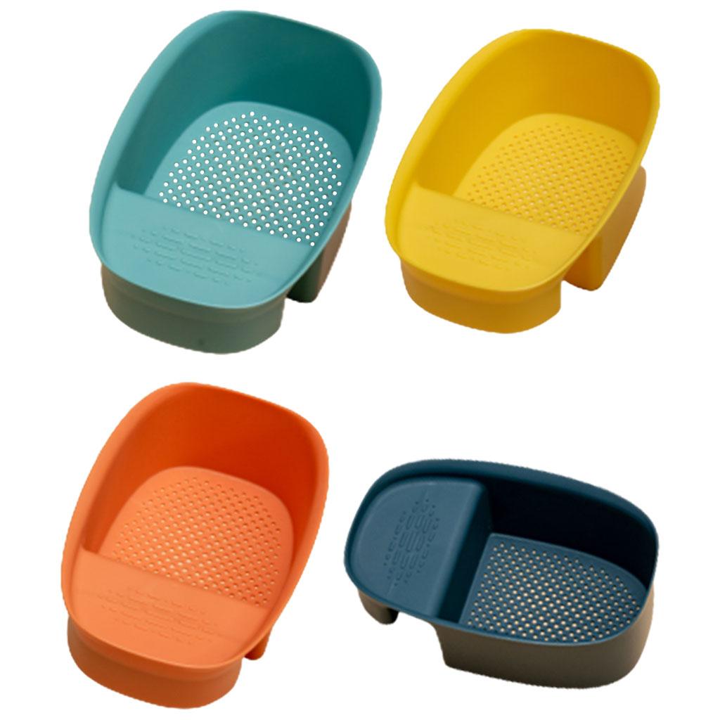 Kitchen Sink Strainer Basket Saddle-Shaped for Wash Vegetables Fruits Pasta Green