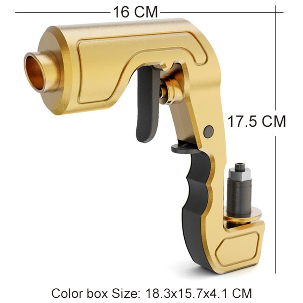 Adjustable Bubbly Sparkling Champagne Gun Spray for Kitchen Party Wedding Gold