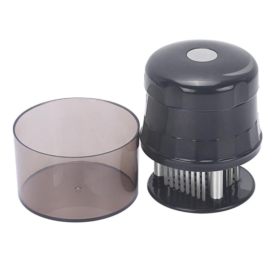 Stainless Steel Meat Tenderizer 56 Blades Needle Manual for BBQ Kitchen Pork