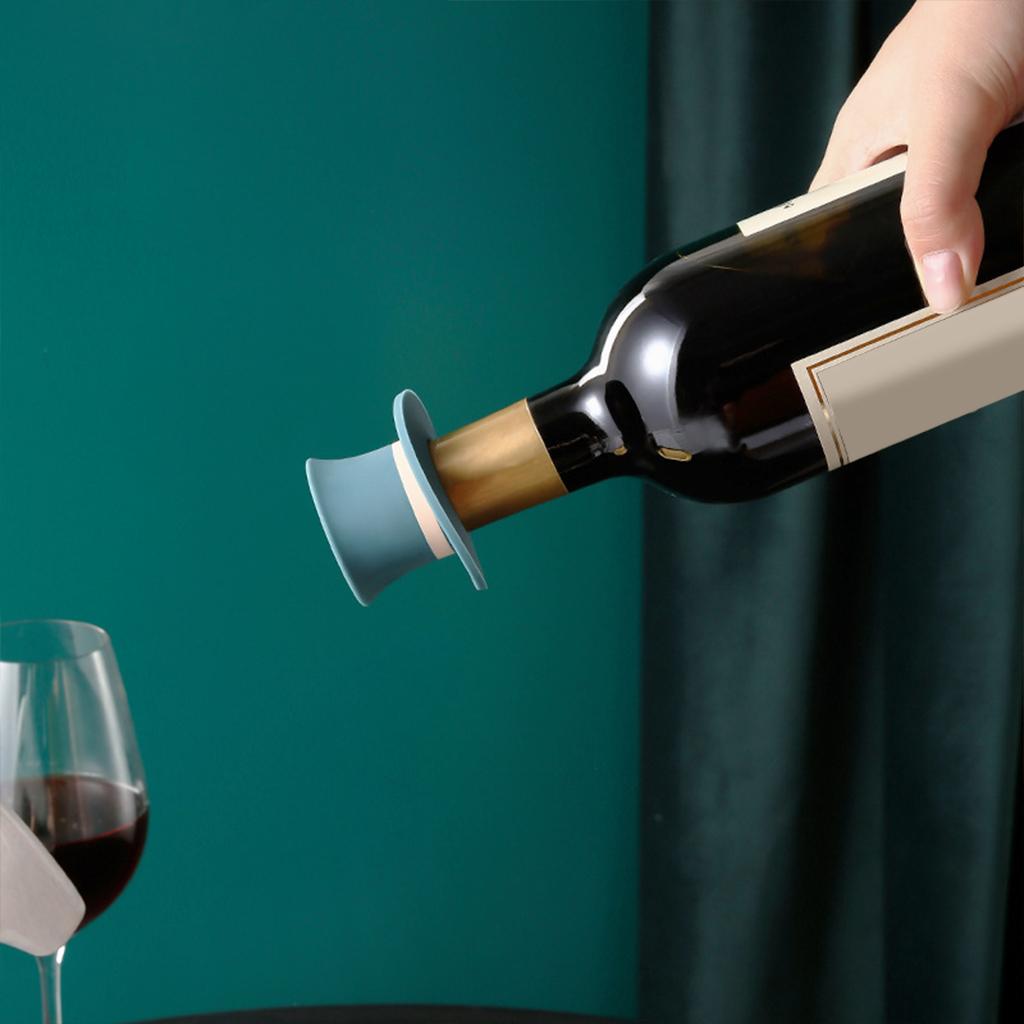 Creative Wine Bottle Stopper Red Wine Bottle Stopper Bottle Sealer  Green