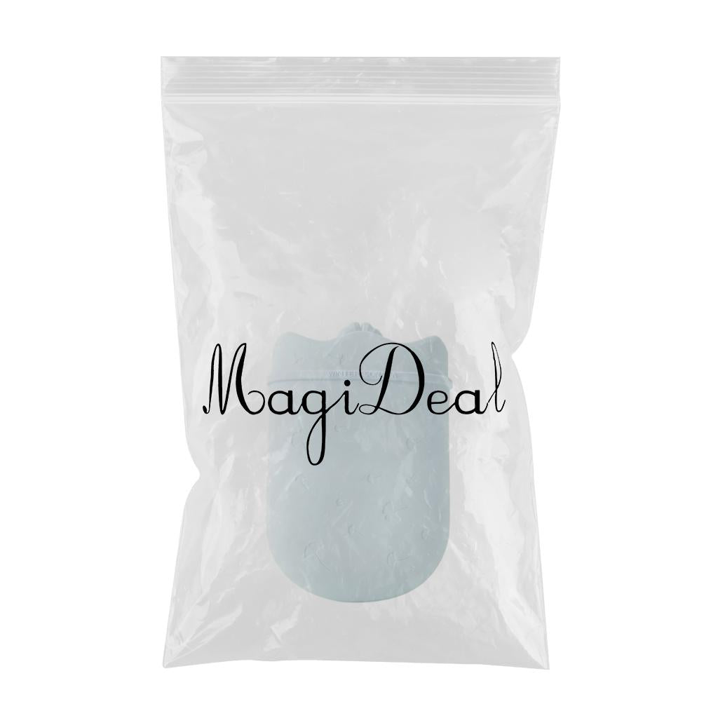 500ml Hot Water Bottle & Cover Leakproof High Density Winter Hand Warmer Blue