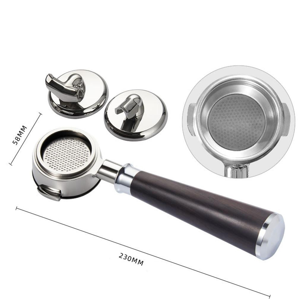 Multifunction 58mm Bottomless Portafilter E61 Durable for Coffee Maker A