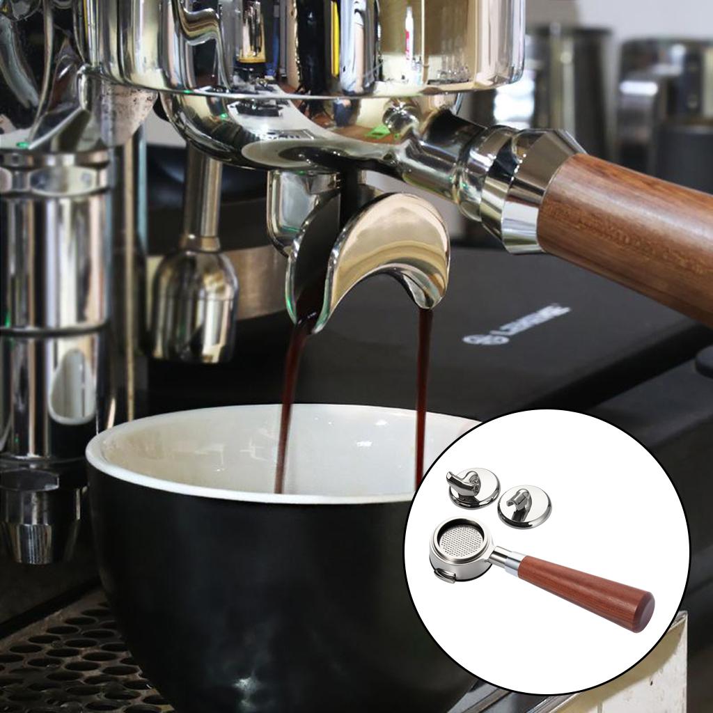 Multifunction 58mm Bottomless Portafilter E61 Durable for Coffee Maker F