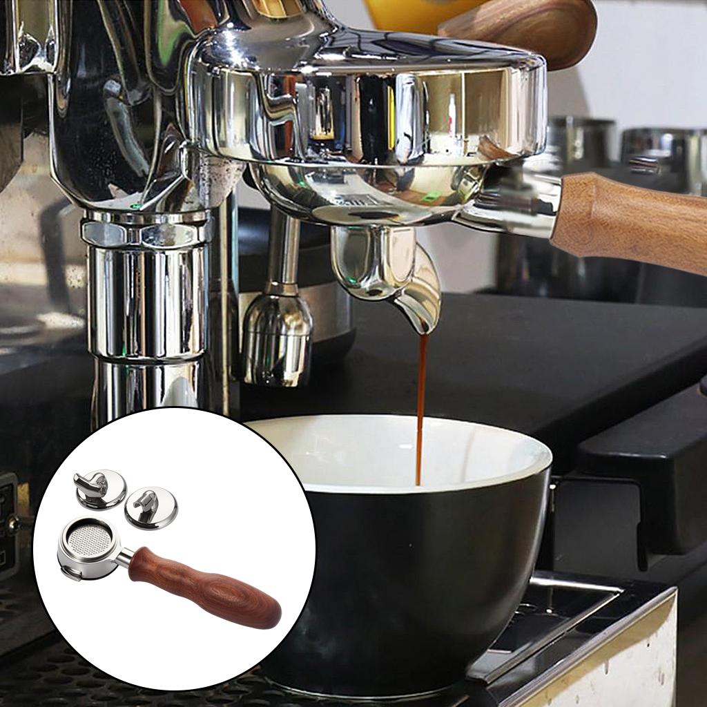 Multifunction 58mm Bottomless Portafilter E61 Durable for Coffee Maker J
