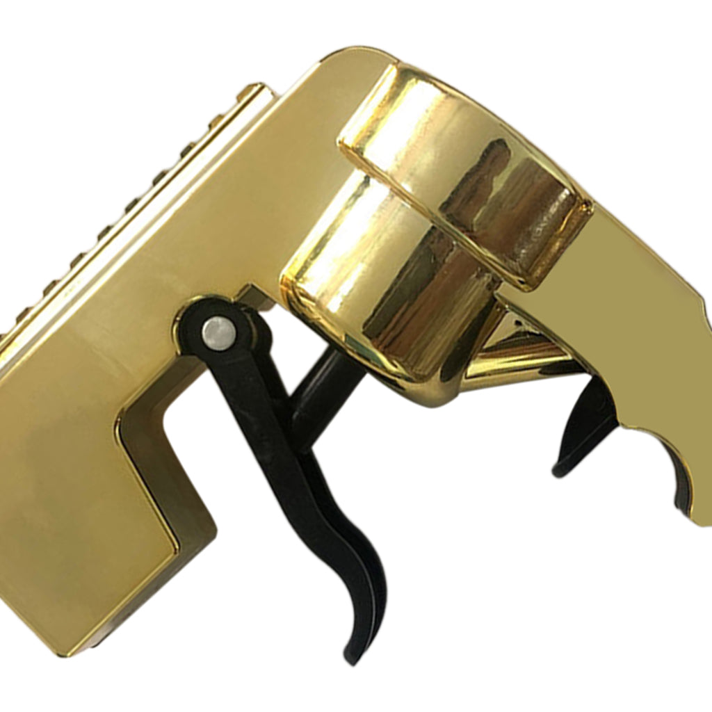 Champagne Gun Dispenser Adjustable Squirt Gun for Holiday Wedding golden