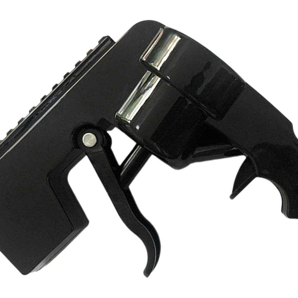 Champagne Gun Dispenser Adjustable Squirt Gun for Holiday Wedding black
