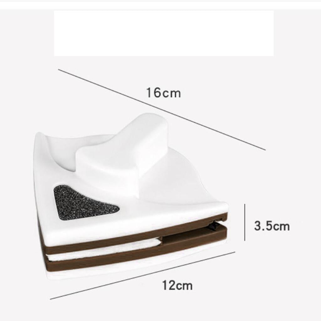Magnetic Window Cleaner for Bungalows Glass Thickness 0-8mm Sliding Doors Brown