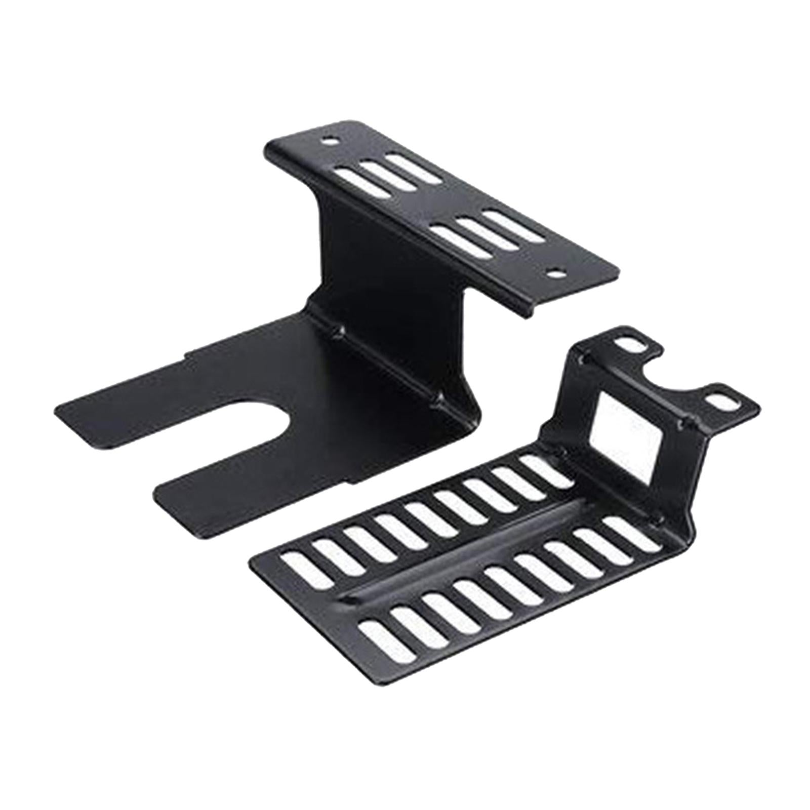 2Pcs Grill Rotisserie Mounting Bracket Set Ordinary Universal for Barbecue