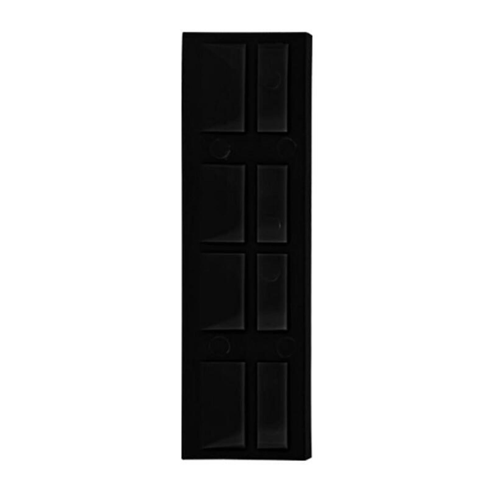 4x Threshold Bars Step Ramp for Robot Vacuum Cleaner Black