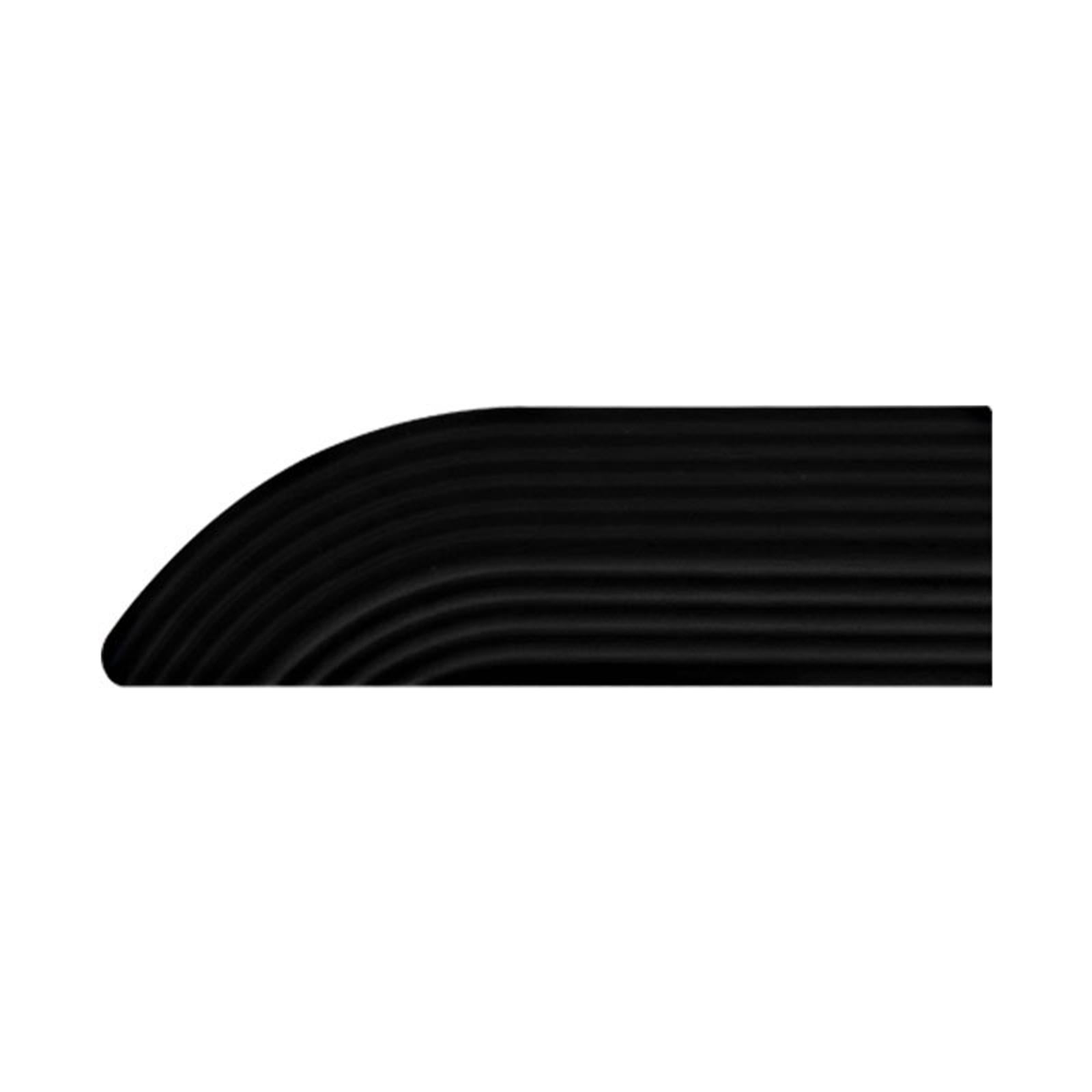 4x Threshold Bars Step Ramp for Robot Vacuum Cleaner Black