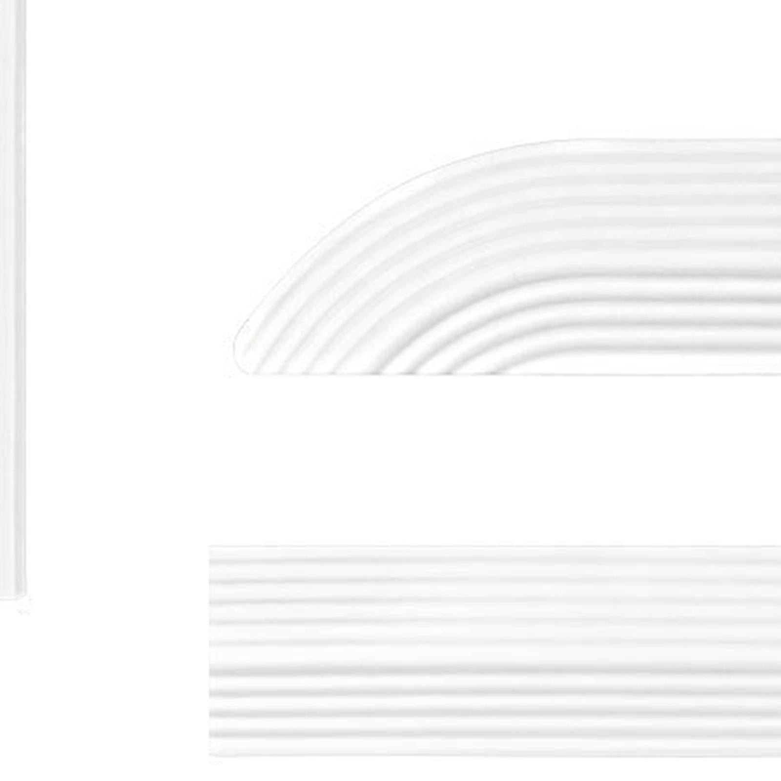 4x Threshold Bars Step Ramp for Robot Vacuum Cleaner White