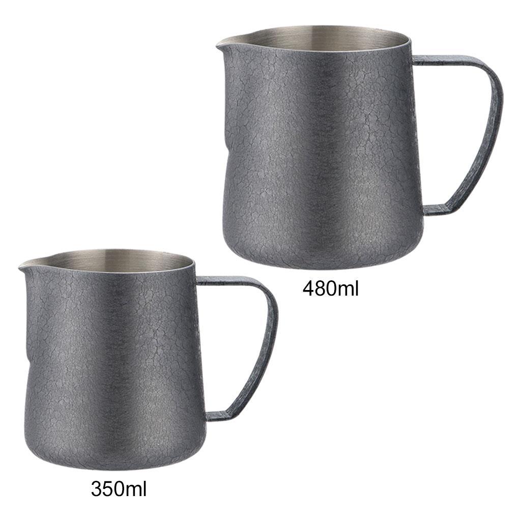 Household Cream Frother Pointed Mouth Kitchen Tools for Home Kitchen Office 350ml