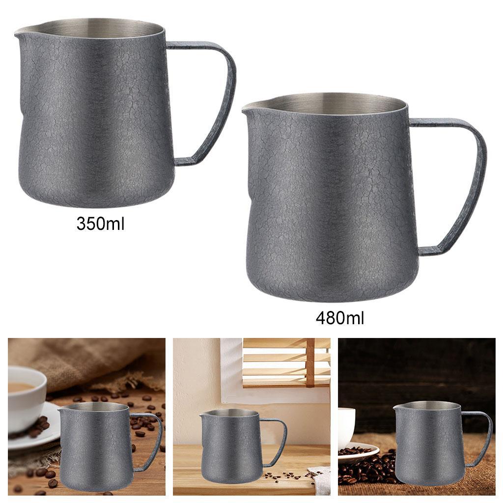 Household Cream Frother Pointed Mouth Kitchen Tools for Home Kitchen Office 350ml