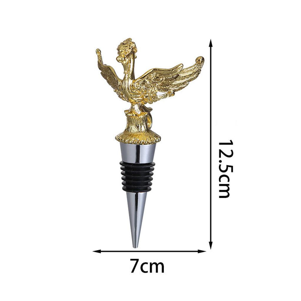 Animal Wine Bottle Stopper Decor for Bar Beverage Bottle Champagne Bottle Dragon Stopper Gold