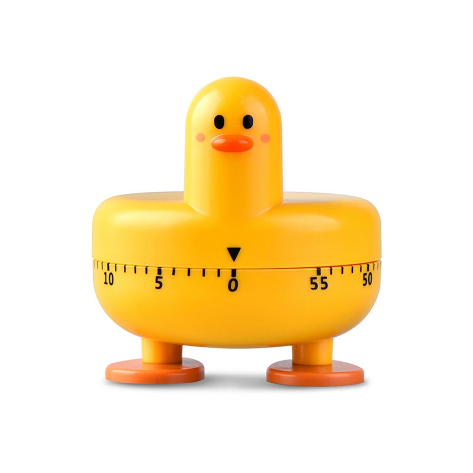 Mechanical Cooking Timer Alarm Reminder Count Down Clock for Yoga Games Kids Yellow
