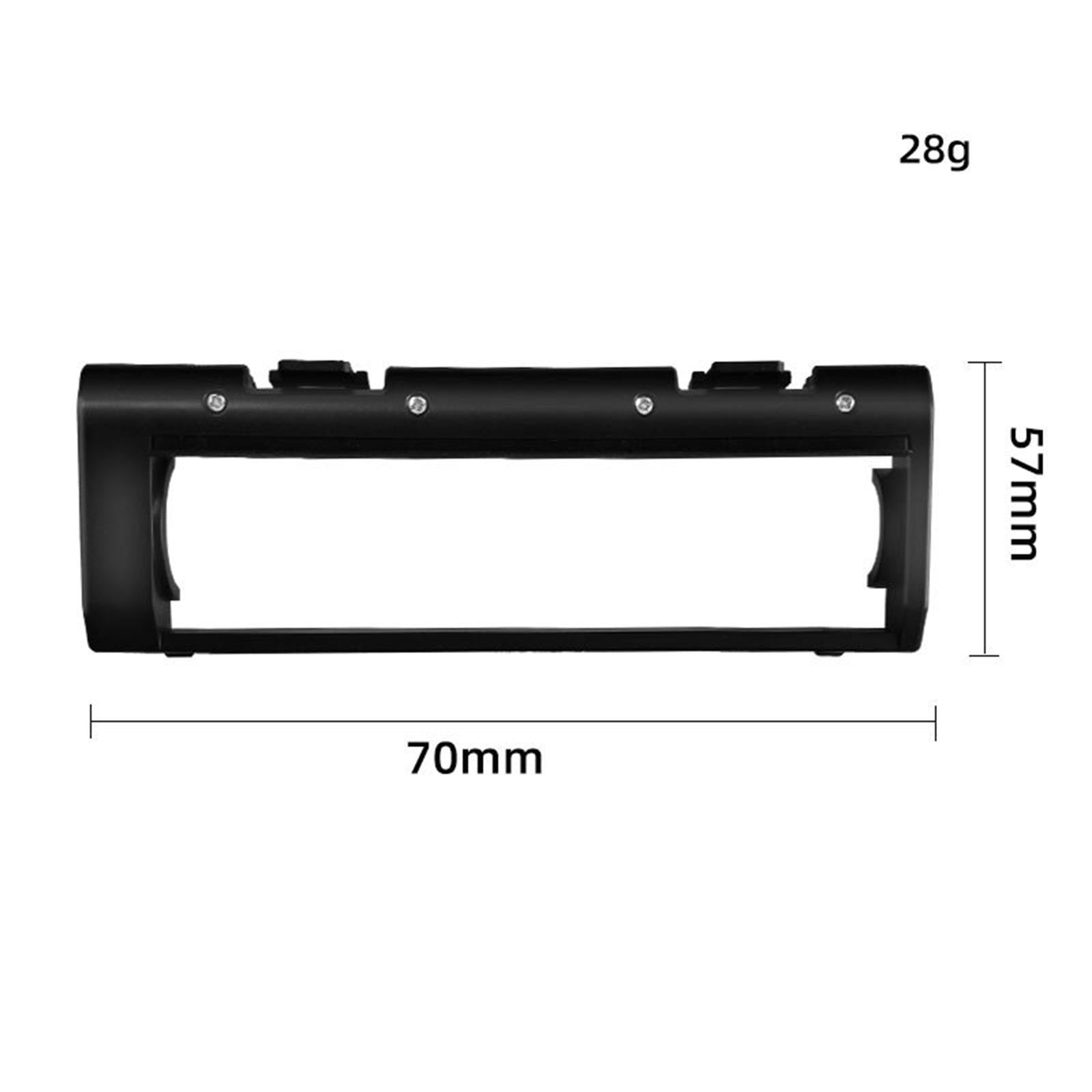 ABS Plastic Robot Vacuum Cleaner Attachments Upgrade for x500 S6 M1 Brush Cover Black