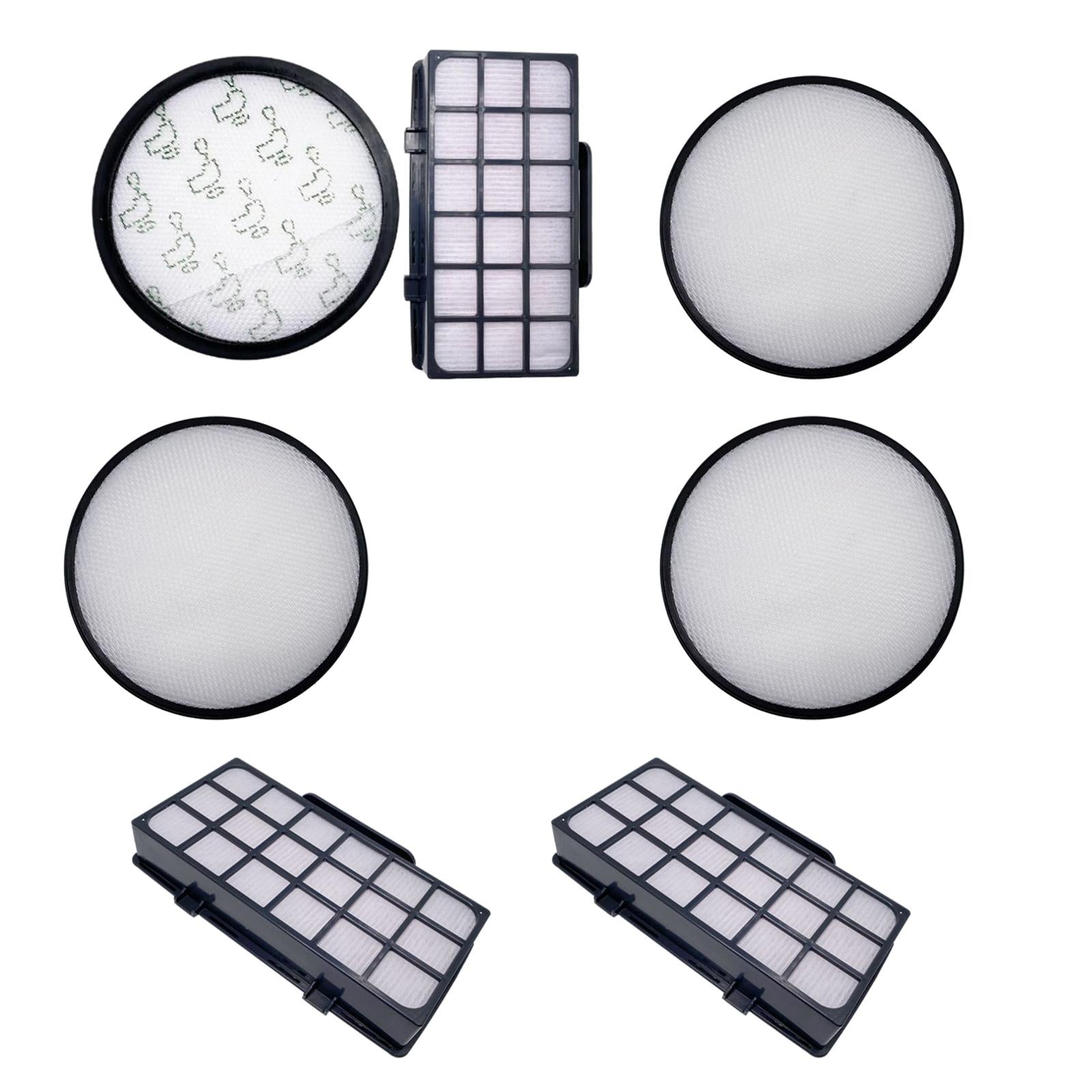 Filter Kit Accessories Set Durable for Rowenta HEPA Robot Vacuum Sweeper Front Rear Filter