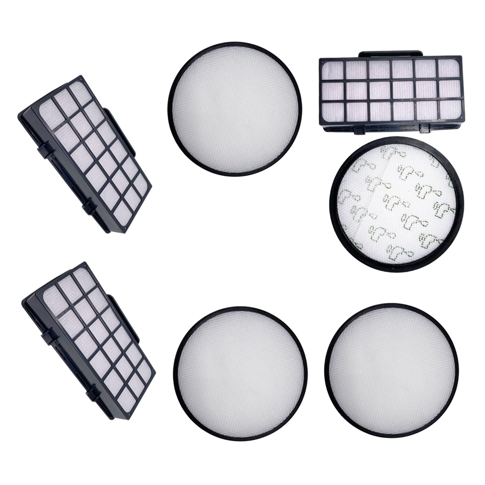 Filter Kit Accessories Set Durable for Rowenta HEPA Robot Vacuum Sweeper Front Rear Filter