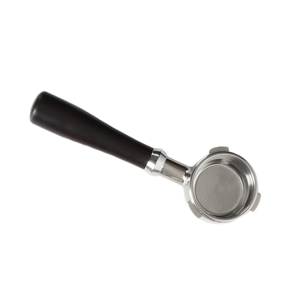 Bottomless Naked Portafilter Coffee Espresso Handle for Coffee Machine Rosewood Handle