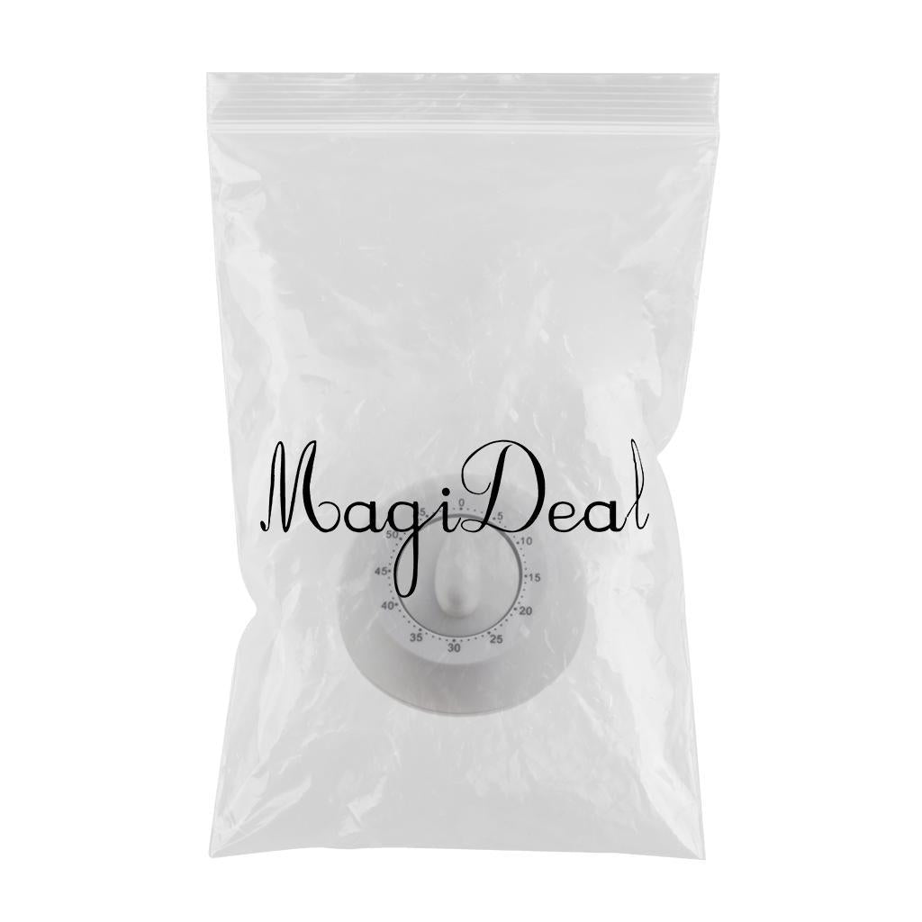 Kitchen Timer Count Down Loud Alarm Egg Timer for Running Baking Salon White