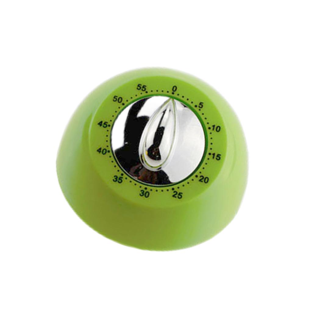 Kitchen Timer Count Down Loud Alarm Egg Timer for Running Baking Salon Green