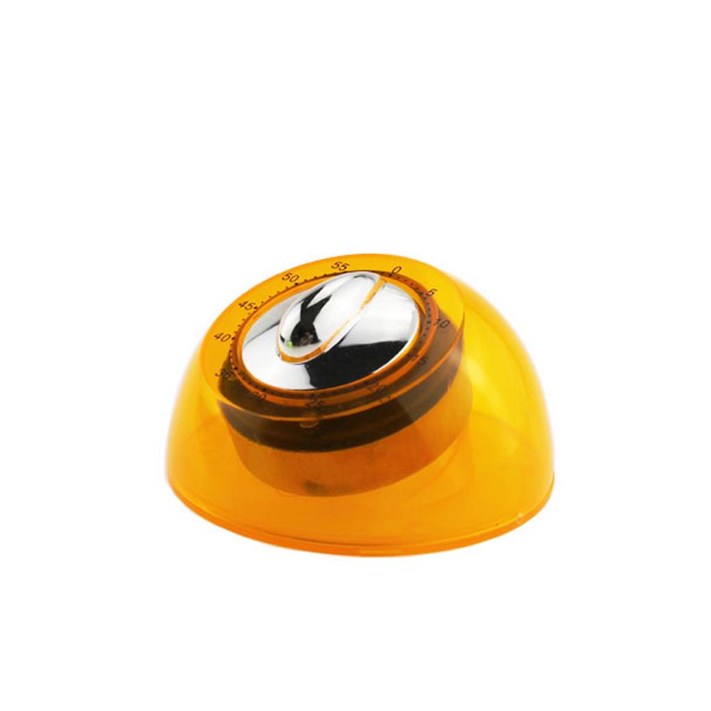 Kitchen Timer Count Down Loud Alarm Egg Timer for Running Baking Salon Orange