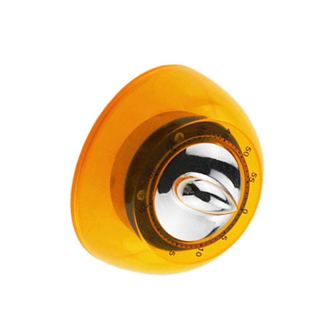 Kitchen Timer Count Down Loud Alarm Egg Timer for Running Baking Salon Orange