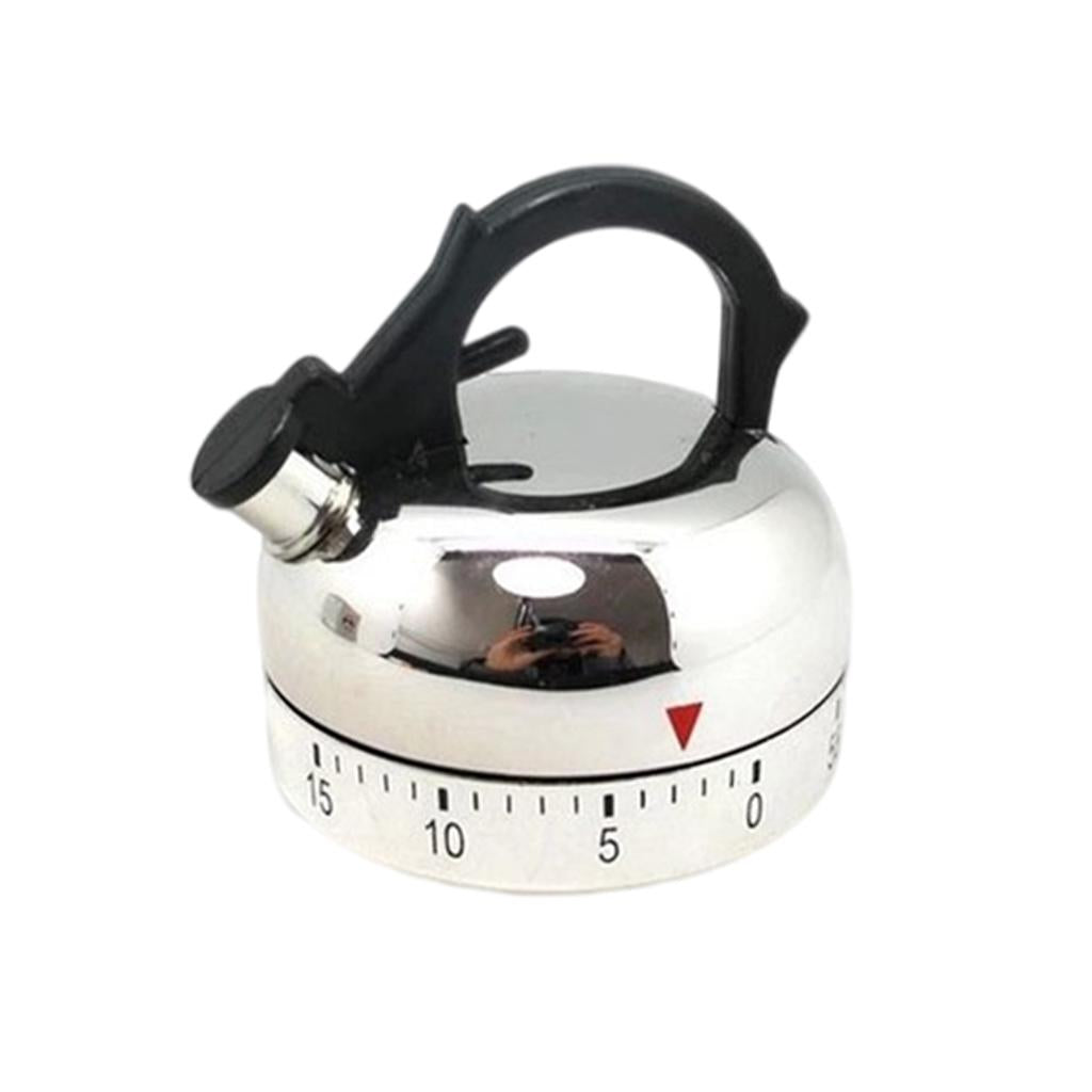 Mini Size Mechanical Timer Teapot Shaped for Game Restaurant Cafe Sports
