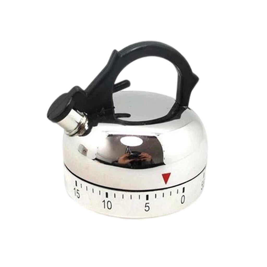 Mini Size Mechanical Timer Teapot Shaped for Game Restaurant Cafe Sports