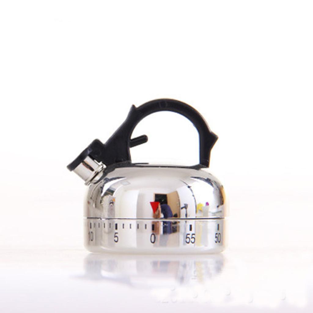 Mini Size Mechanical Timer Teapot Shaped for Game Restaurant Cafe Sports