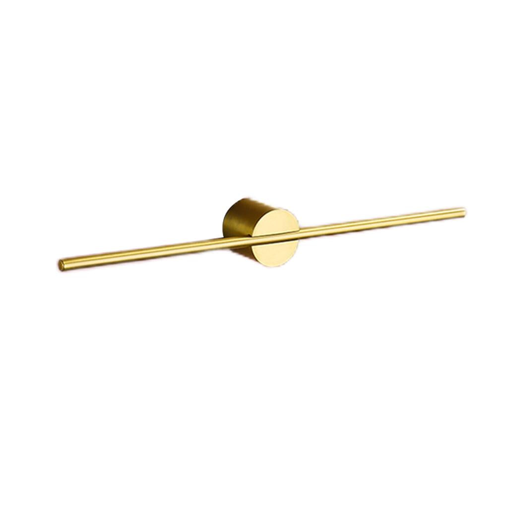 Multifunctional Towel Rack Towel Rail for Balcony Living Room Office Gold base 50CM