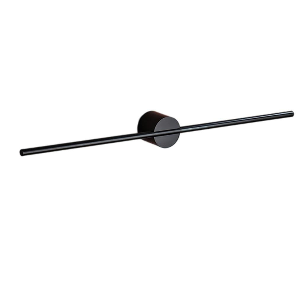Multifunctional Towel Rack Towel Rail for Balcony Living Room Office Black base 50CM