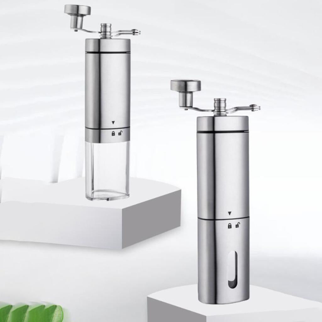 Hand Coffee Grinder Pepper Mill Espresso Grinder Household Transparent