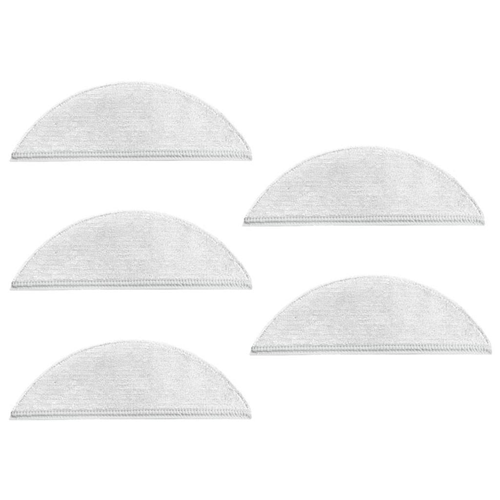 5 Pieces Mopping Pads Mopping Cloth Replace Cloth for Lydsto R1 R1A Home White