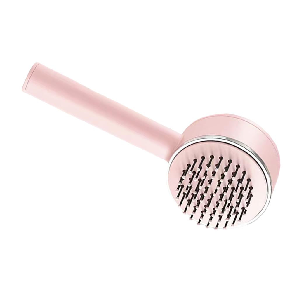 Air Cushion Massage Comb Hairbrush for All Hair Types Smoothing Kids Adults pink