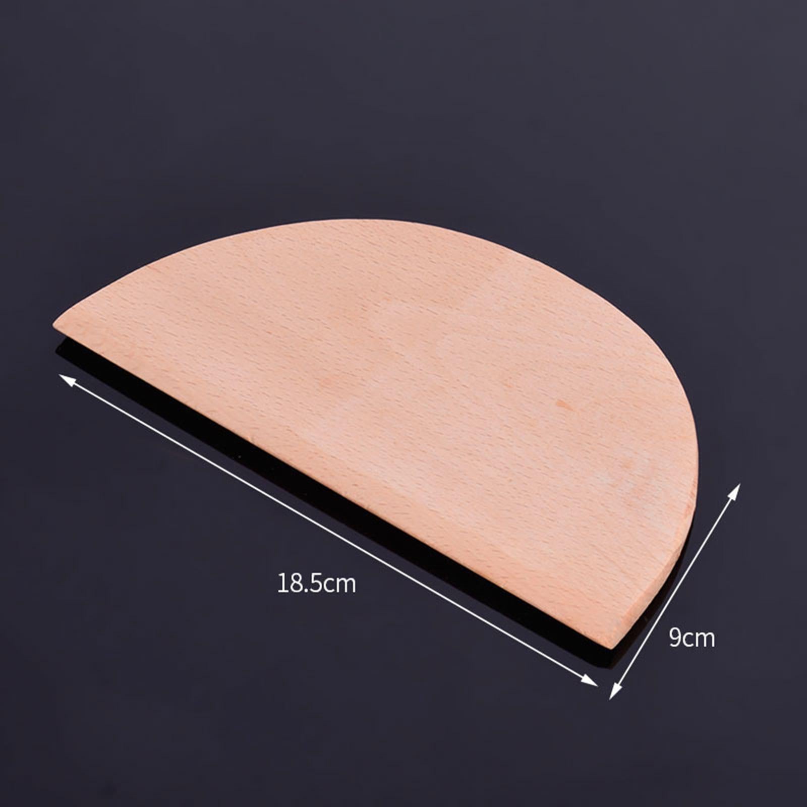 Crepe Spreader Pancake Cooking Batter Food Utensil for Restaurant Baking Semicircular Shovel