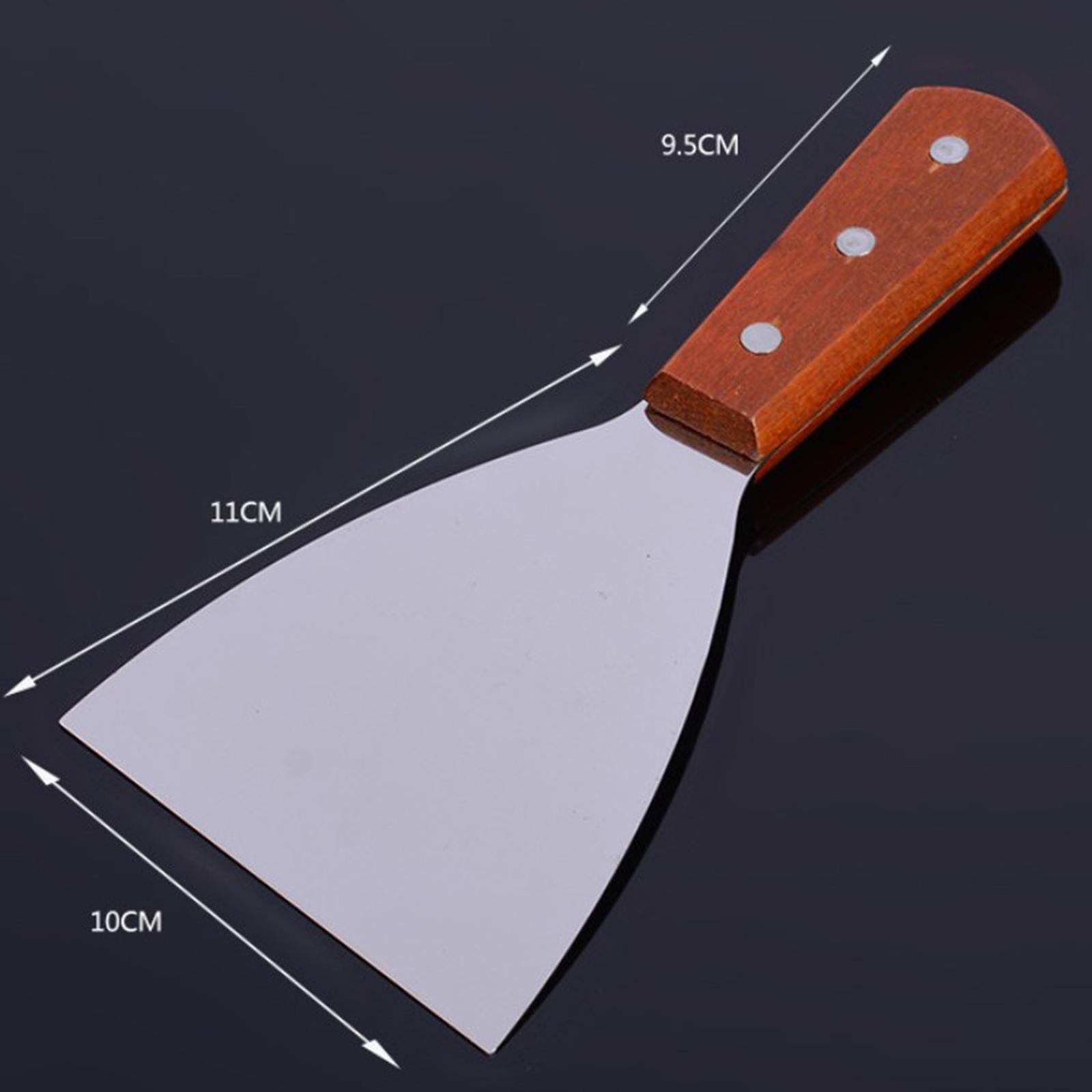 Crepe Spreader Pancake Cooking Batter Food Utensil for Restaurant Baking Triangular Shovel