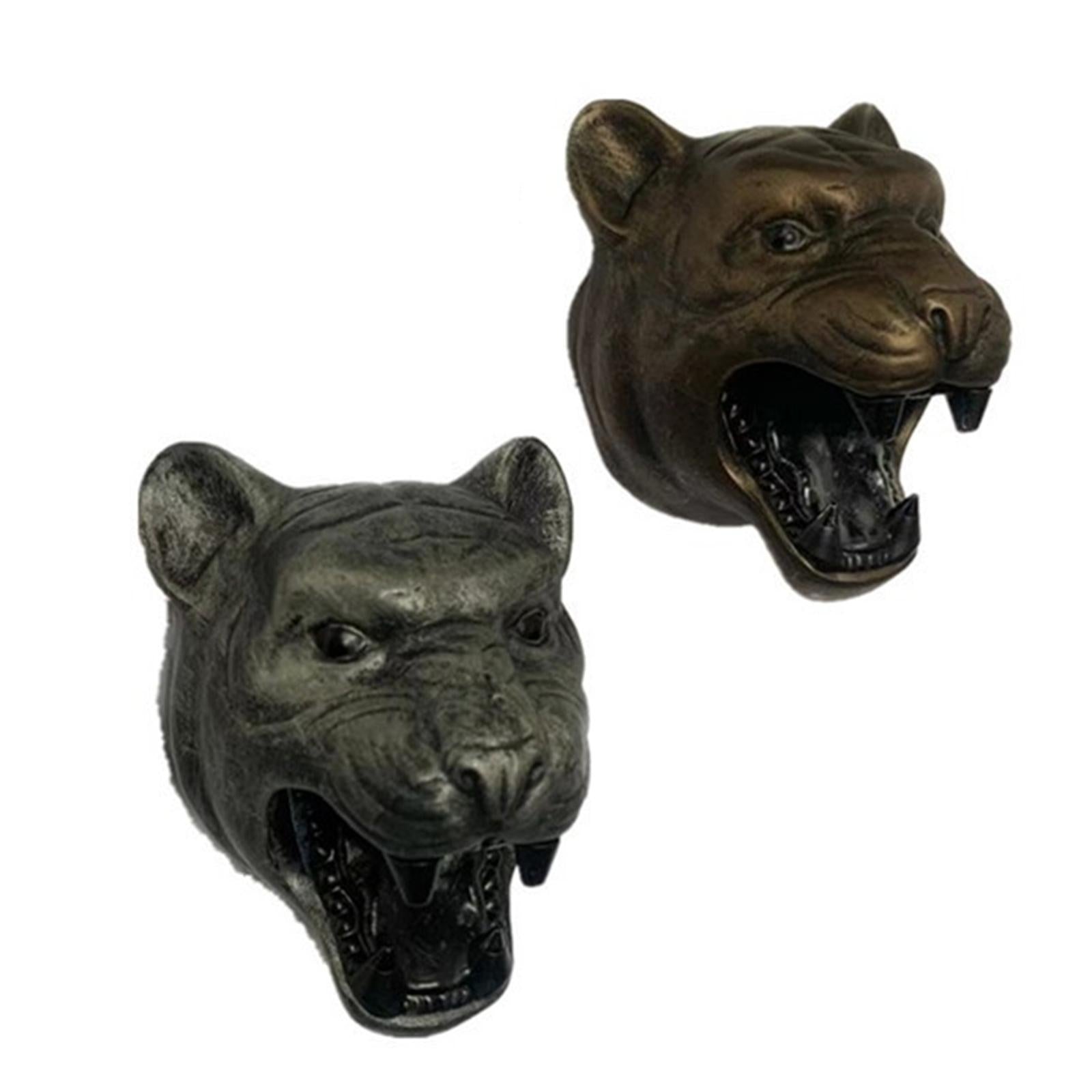 Retro Resin Teeth Bite Bottle Opener Refrigerator Magnetic Bronze