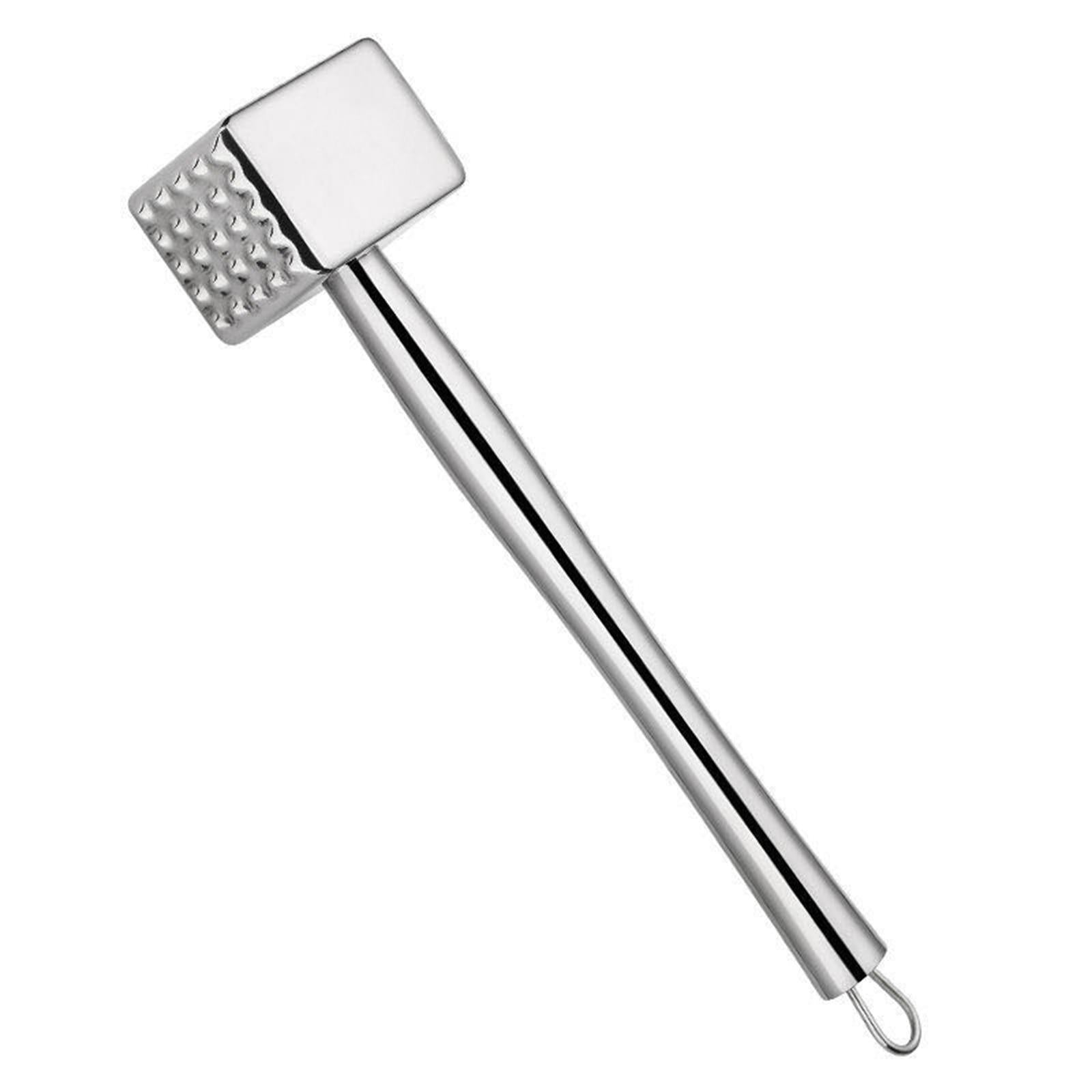 Stainless Steel Meat Mallet Tenderizer Chicken Meat Smasher for Home Gourmet