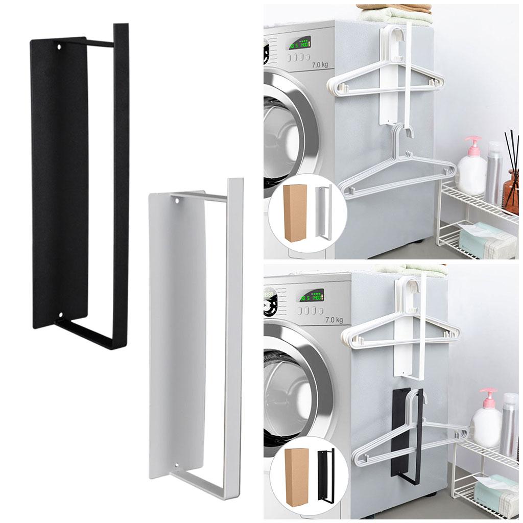 Iron Magnetic Towel Racks Bathroom Storage Organizer for Bathroom White