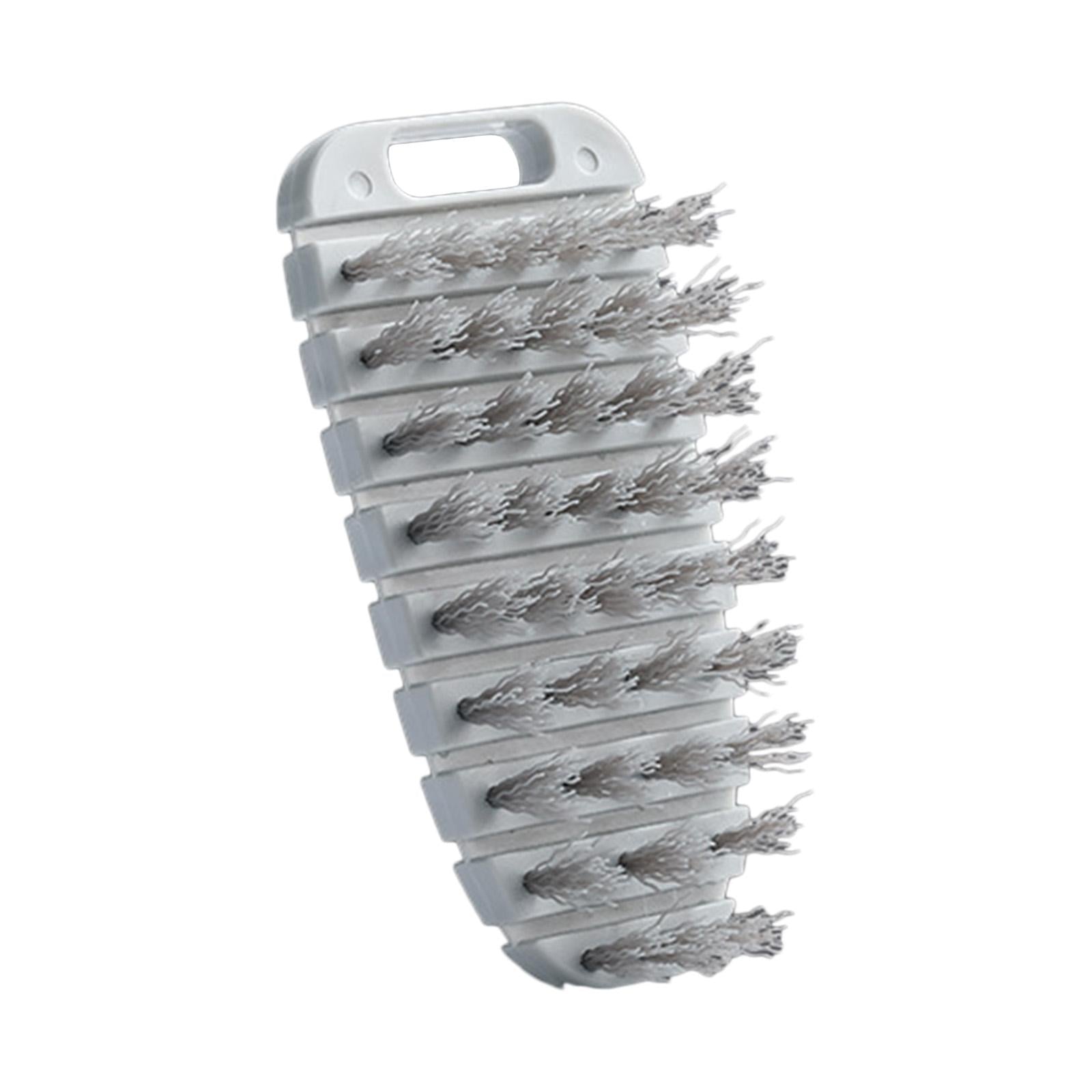 Fruit Vegetable Brush Tile Grout Cleaner Dish Brush Kitchen Tools Gray