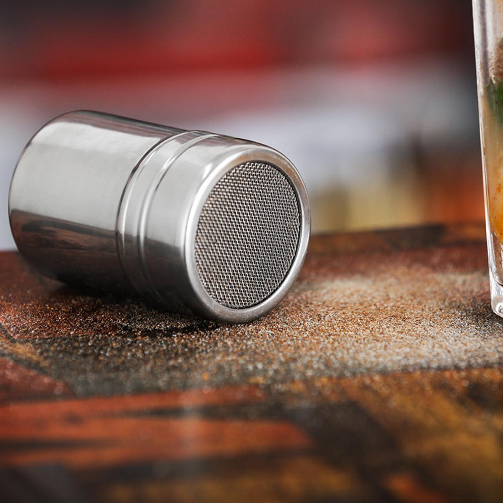 Stainless Steel Chocolate Shaker Fine Mesh Powdered Sifter Powder Dredger