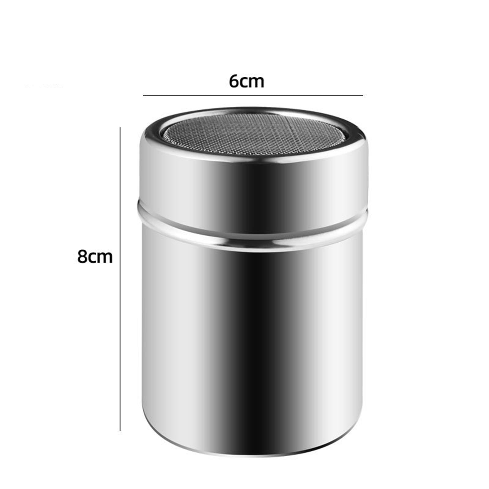 Stainless Steel Chocolate Shaker Fine Mesh Powdered Sifter Powder Dredger